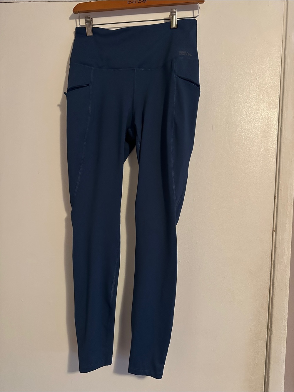 Eddie Bauer Deep Navy High-Rise Leggings with Side Pockets
